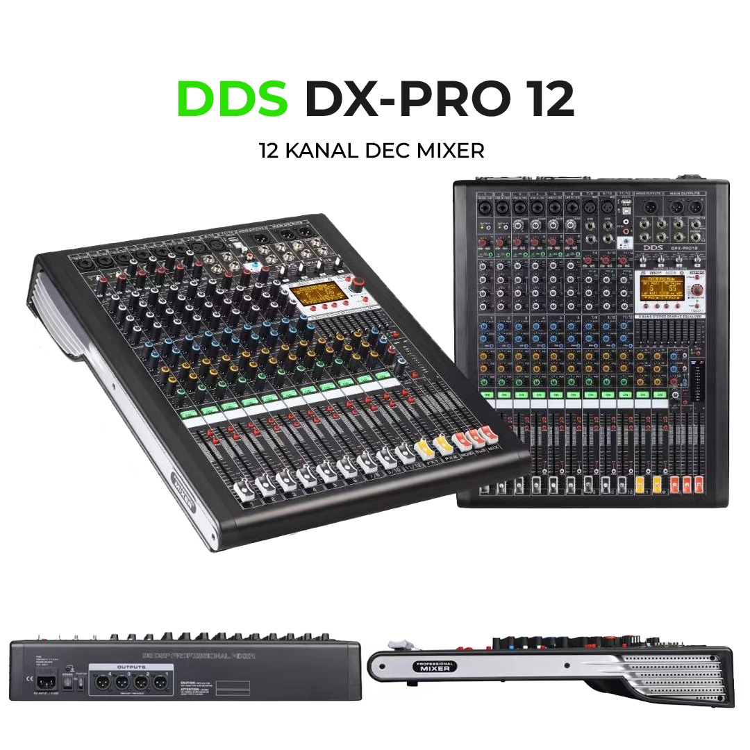 DDS DX-PRO 12 DECK MİKSER