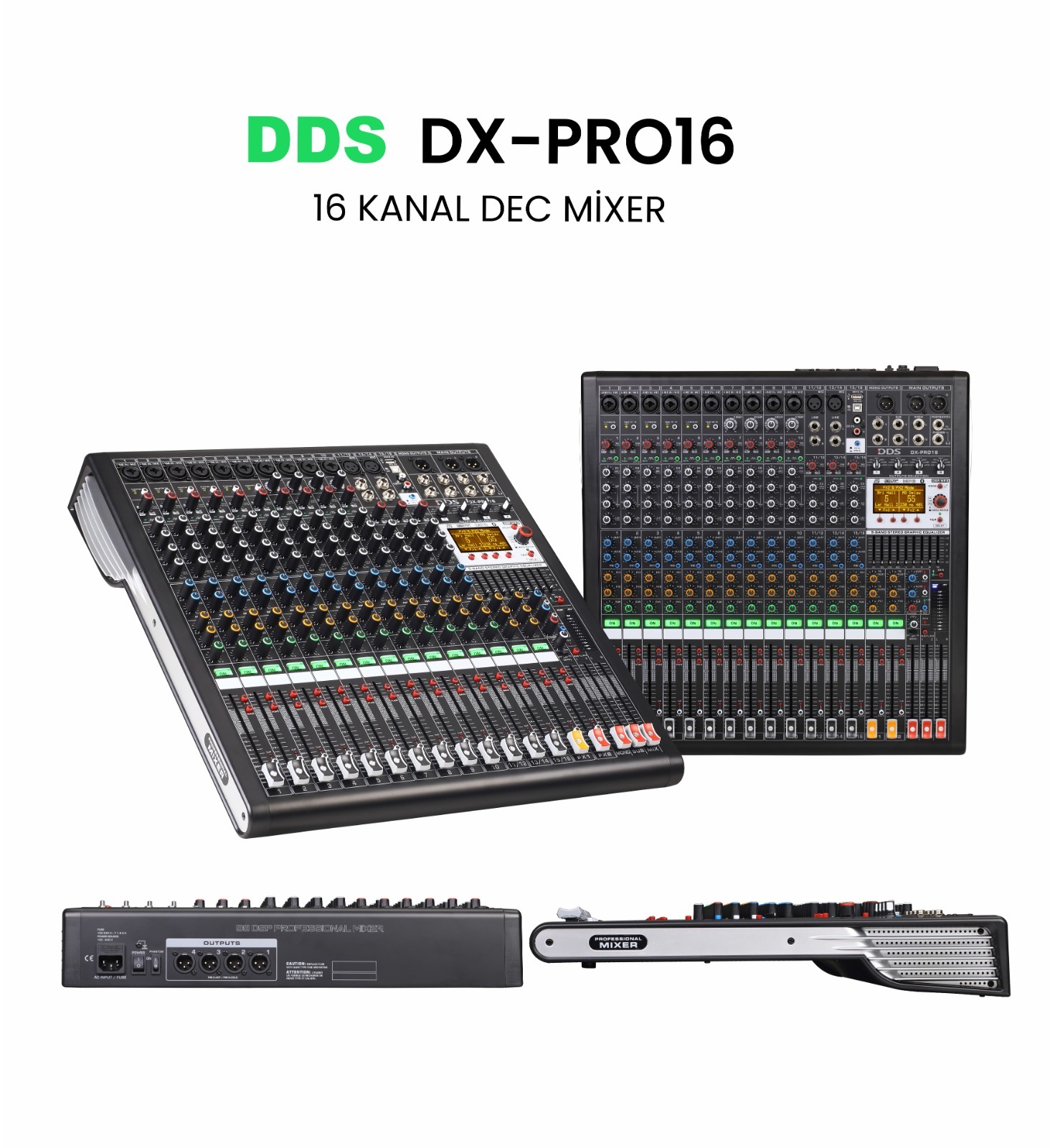 DDS DX-PRO16 16 Kanal DECK Mikser